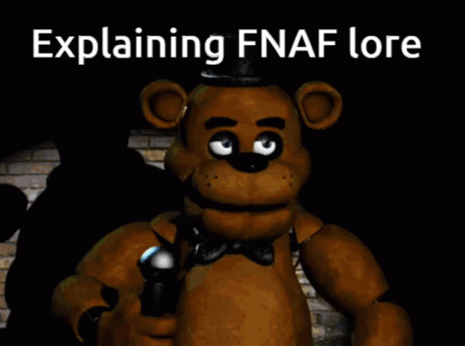 FNAF Explaining Lore GIF