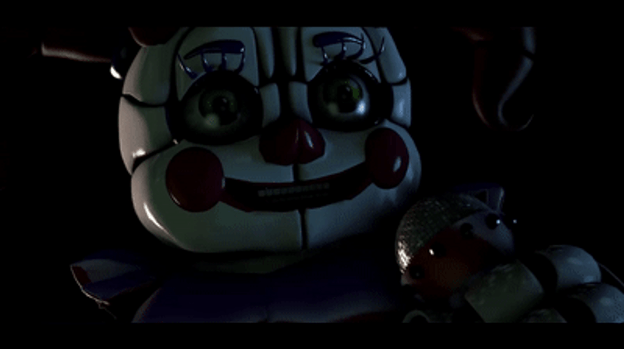 FNAF Eye Scare GIF