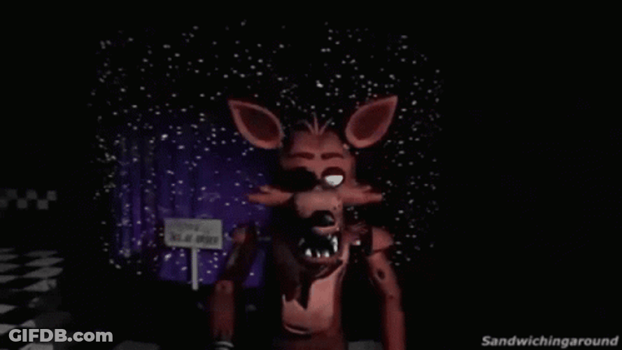 FNAF Foxy Character GIF