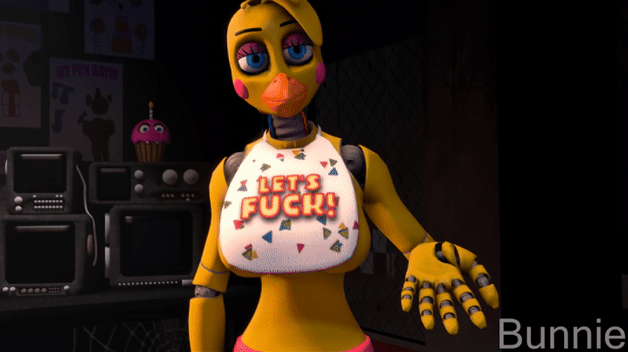 FNAF Girl Face Reveal GIF