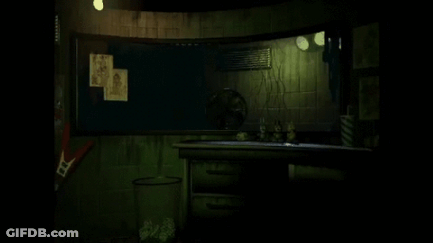 Fnaf Jumpscare Spring Bonnie Lonely Face GIF