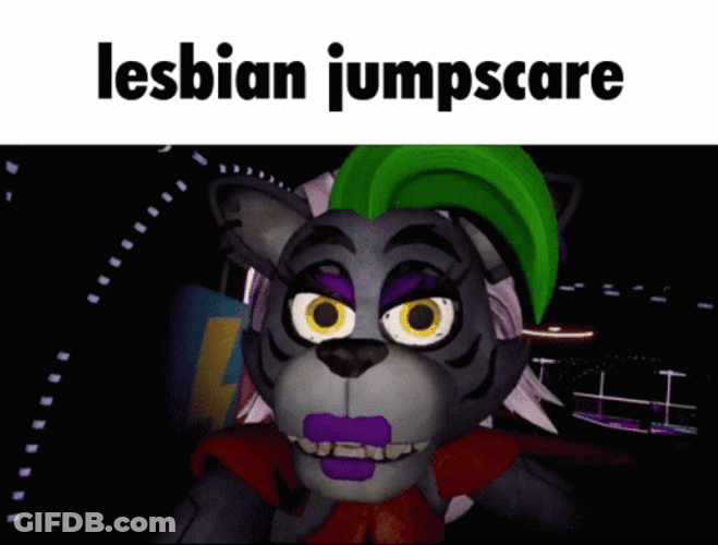 FNAF Lesbian Jumpscare GIF