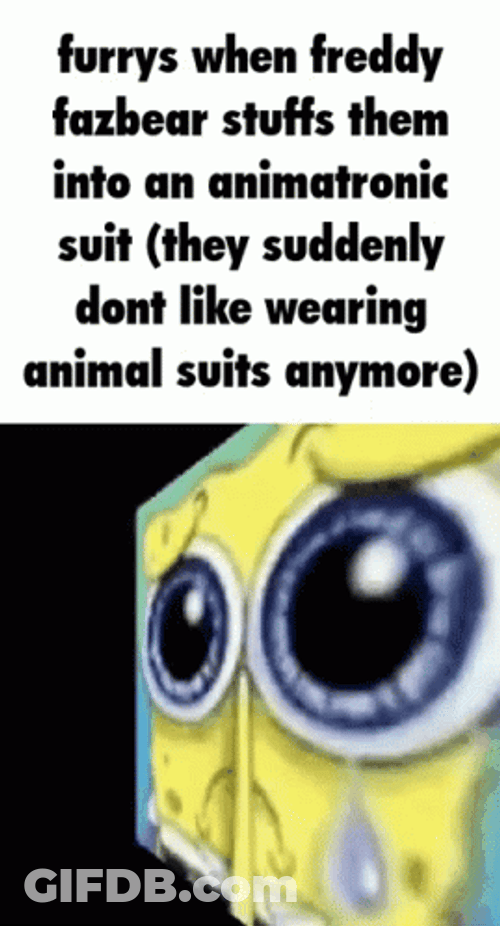 Fnaf Meme Don't Like Wearing Animal Suit GIF