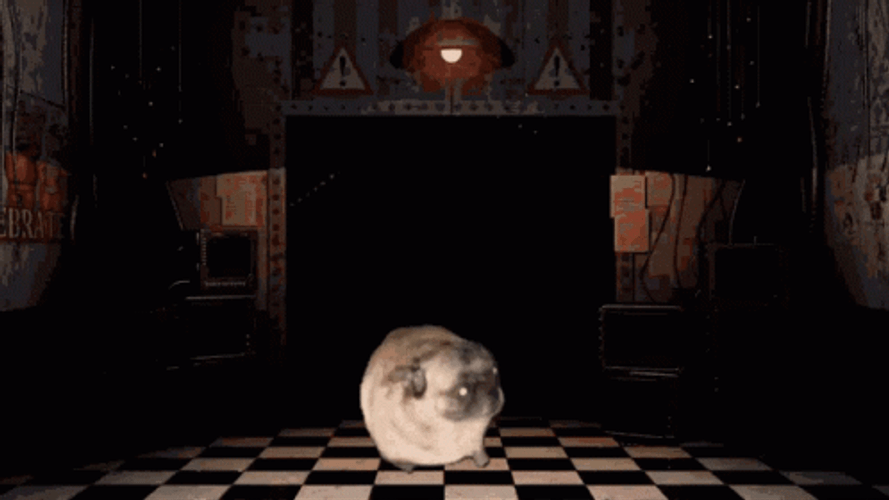 FNAF Pug Funny Dance GIF