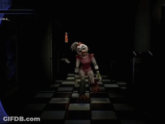 Fnaf Security Breach Chica Glamrock Close Up GIF