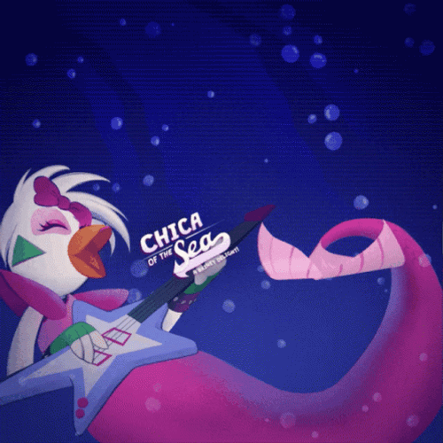 Fnaf Security Breach Chica On The Sea GIF