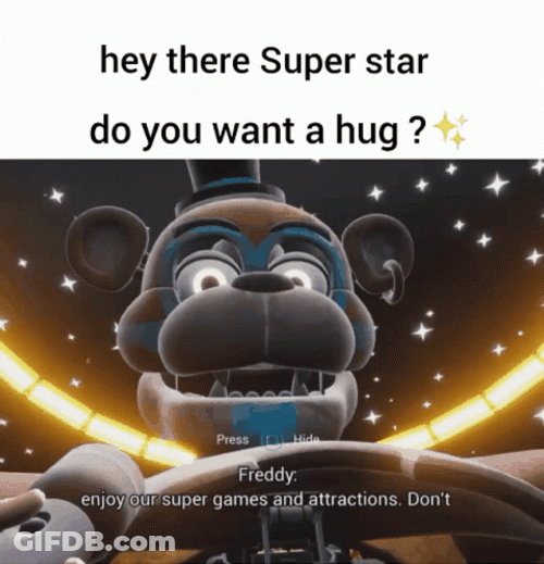 Fnaf Security Breach Do You Want To Hug GIF