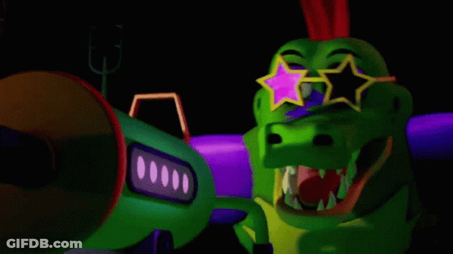 Fnaf Security Breach Montgomery Gator GIF