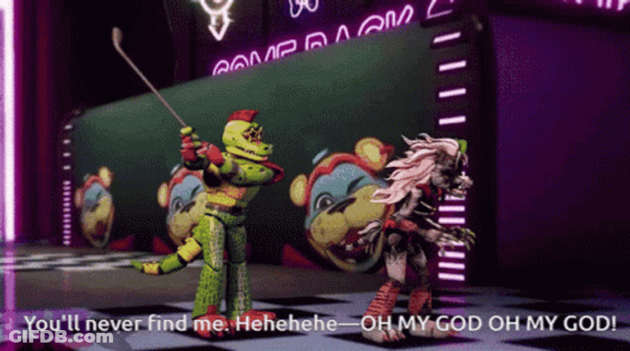 Fnaf Security Breach Oh My God GIF