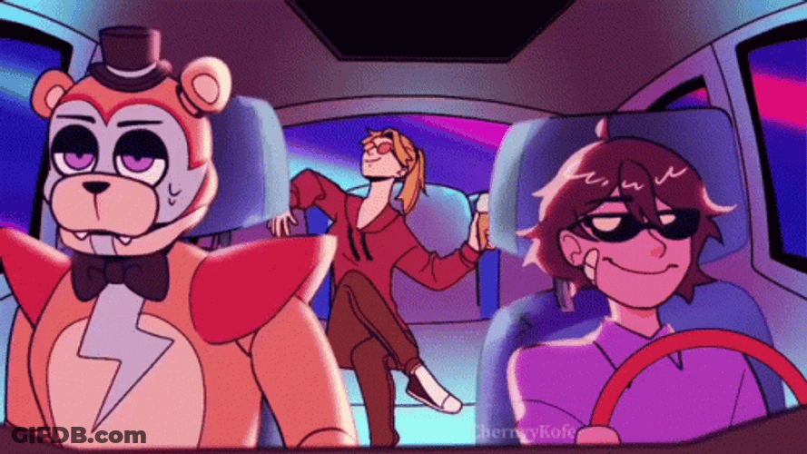 Fnaf Security Breach Road Trip GIF