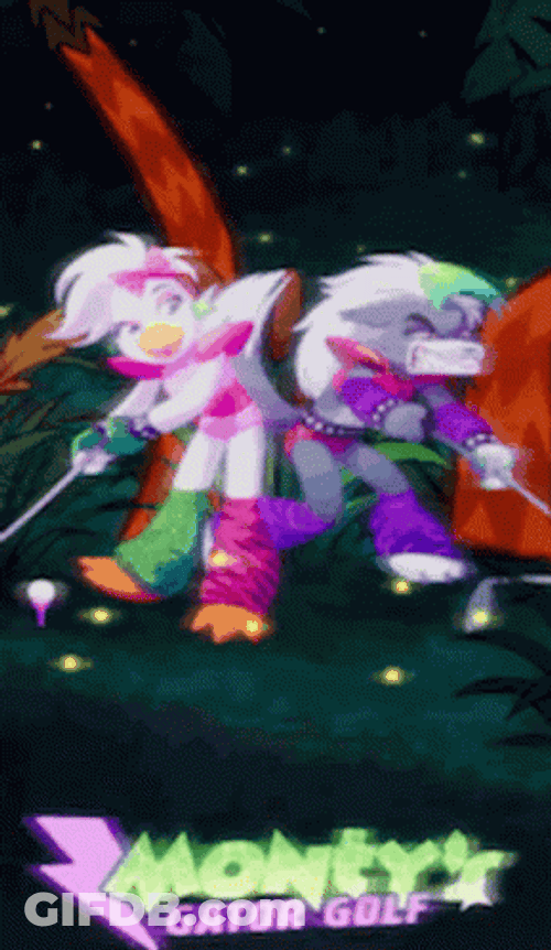 Fnaf Security Breach Roxy And Chica Animation GIF