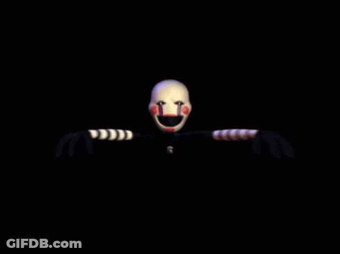 FNAF The Puppet Jumpscare GIF