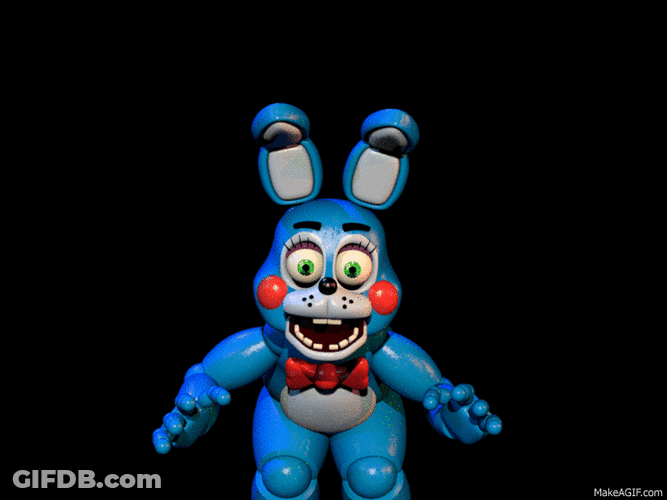 FNAF Toy Bonnie Dive GIF