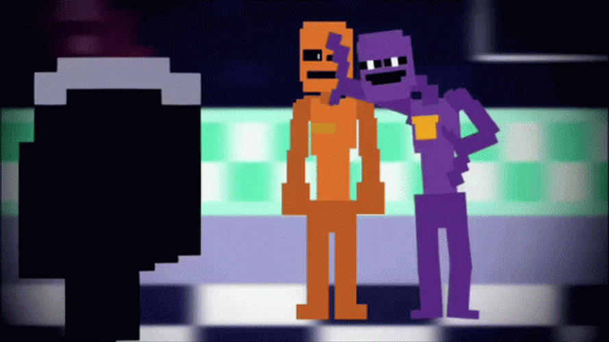 FNAF What Are You Doing Dance GIF