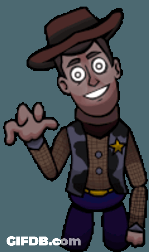 Fnaf Woody Idle Sticker GIF