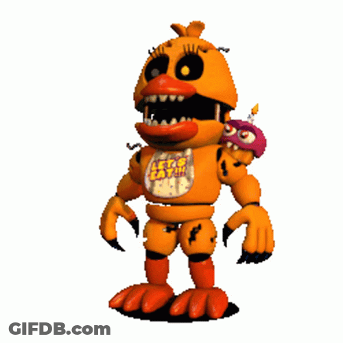 FNAF World Duck GIF