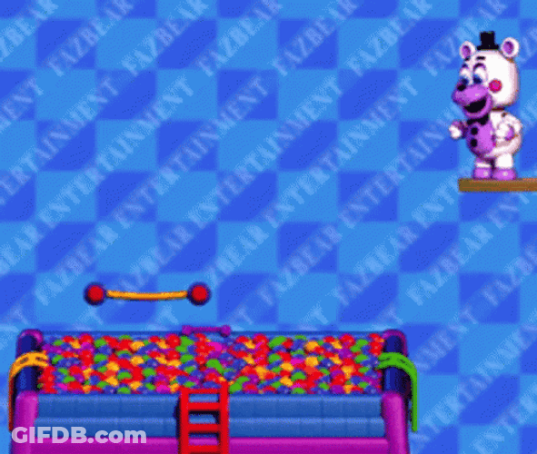 FNAF World Game Over GIF