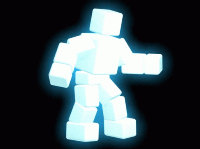FNAF World Glowing Character GIF
