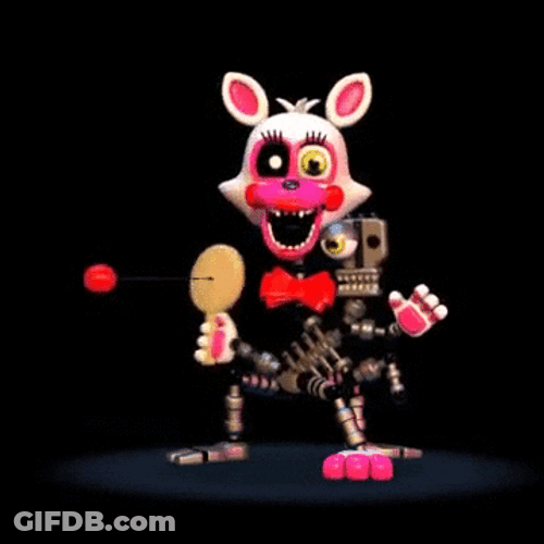 Fnaf World Ping Pong Ball Game GIF