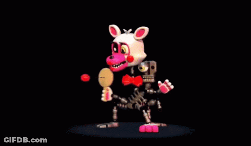 FNAF World Ping Pong GIF