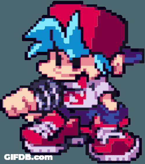 Fnf Bf Sticker GIF