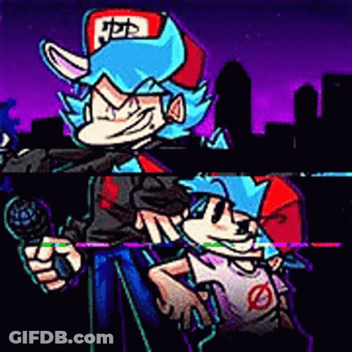 Fnf Boyfriend And Big Brother GIF
