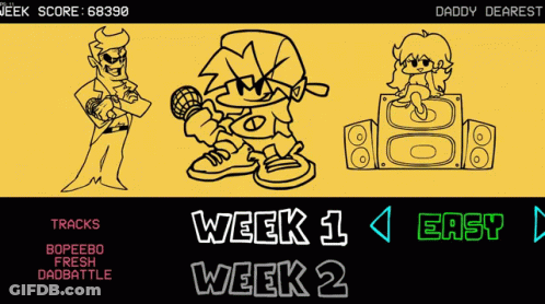 FNF Video Game Screenshot GIF