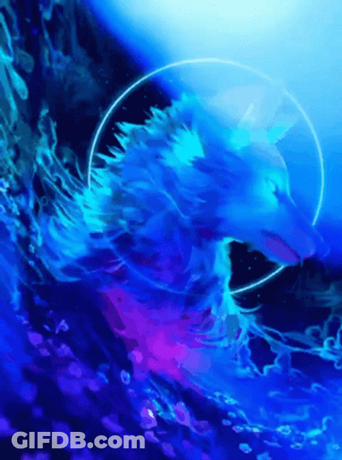 Foc Neon Galaxy Servant GIF