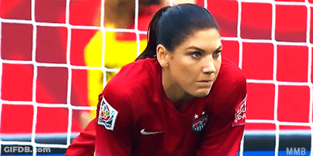 Focus Hope Solo Soccer GIF