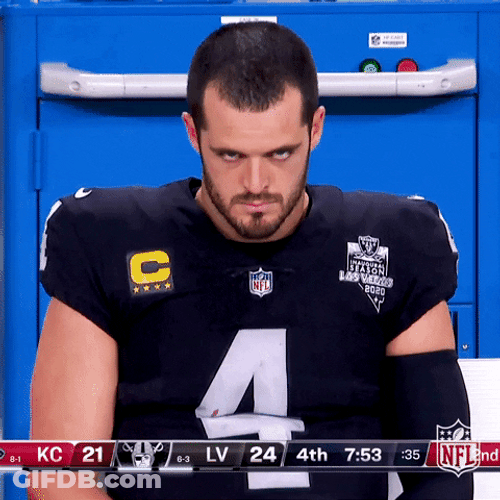 Focus Las Vegas Raiders Football GIF