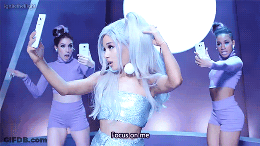 Focus On Me Ariana Grande GIF