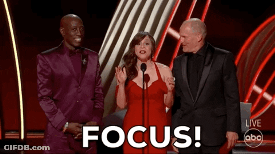 Focus Woody Harrelson Oscars GIF