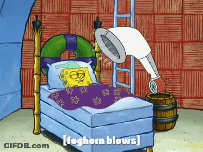 Foghorn Alarm On Spongebob GIF
