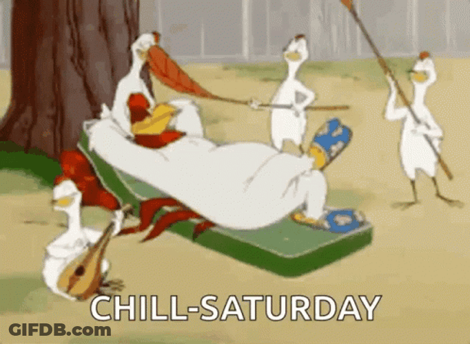 Foghorn Leghorn Chill Saturday GIF