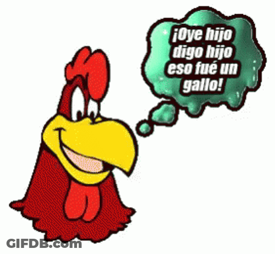 Foghorn Leghorn Green Bubble Cloud GIF