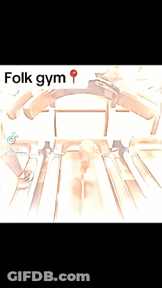 Folk Gym Drawing GIF