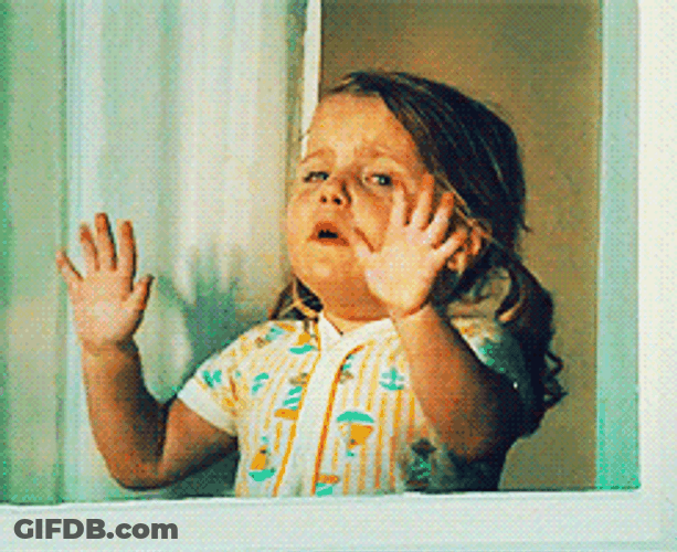 Fomo Scared Little Girl GIF
