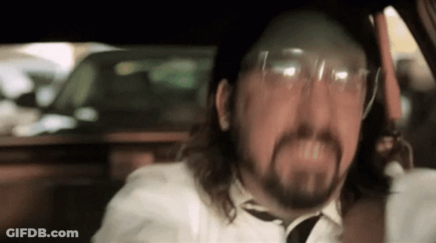 Foo Fighters Drive Angry GIF