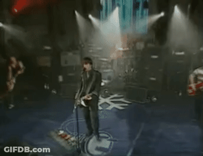 Foo Fighters Generator Dave Grohl Playing Guitar GIF
