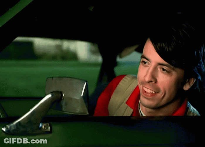 Foo Fighters Sexy Wink GIF