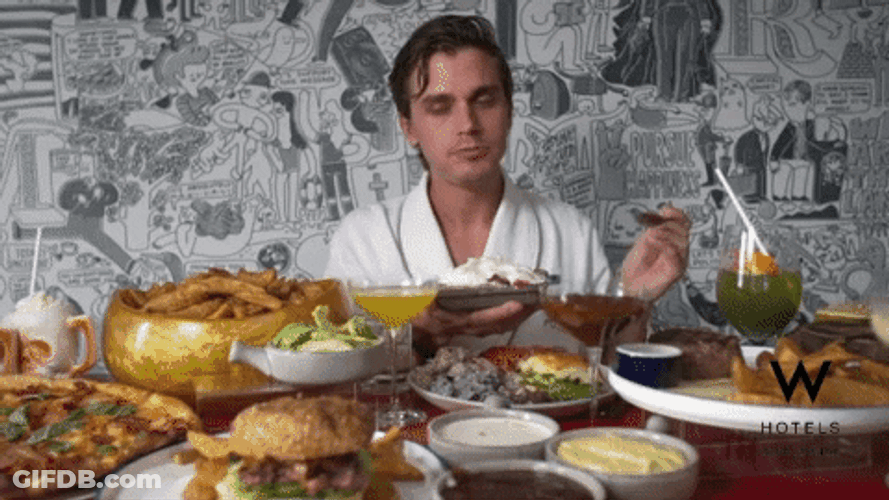 Food Coma Brian Youtuber Mukbang GIF