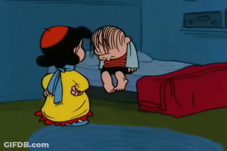 Food Coma Charlie Brown GIF