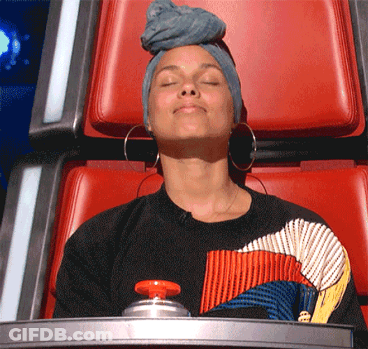 Food Coma Drowsy Alicia Keys GIF