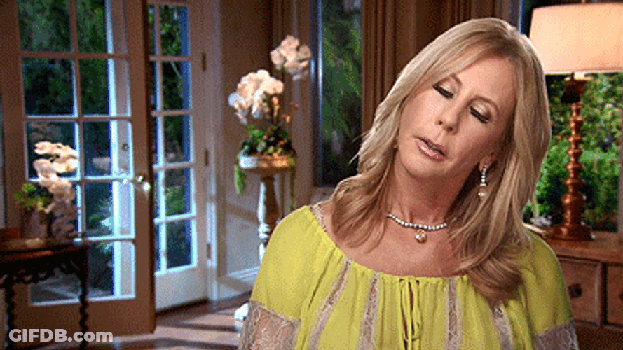 Food Coma Vicki Gunvalson GIF