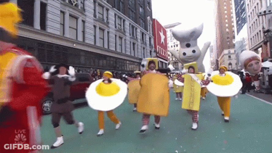 Food Costume Parade GIF