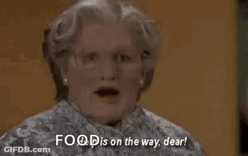 Food Help Is On The Way Dear GIF