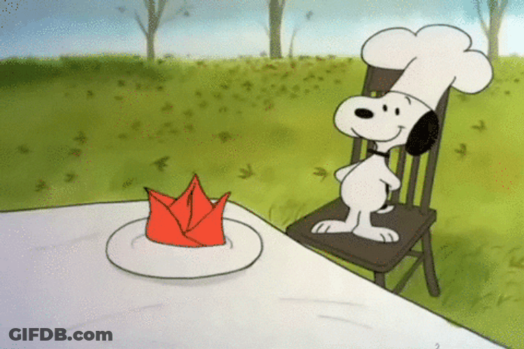 Food Preparation Peanuts Snoopy Thanksgiving GIF