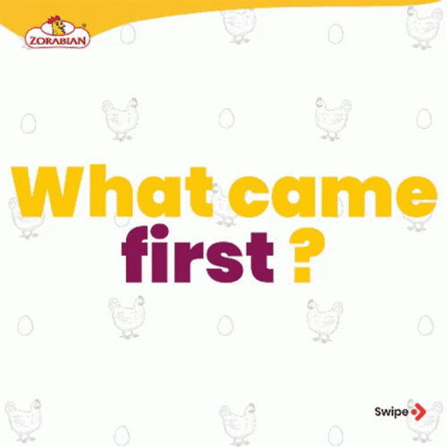 Food Quiz Chicken Or Egg GIF