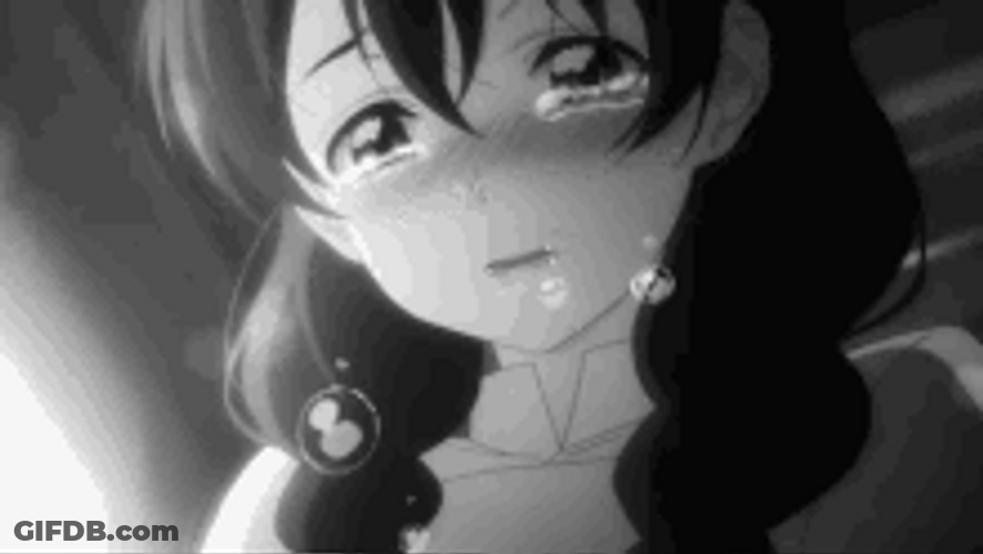 Food Wars Megumi Tadokoro Anime Girl Crying GIF