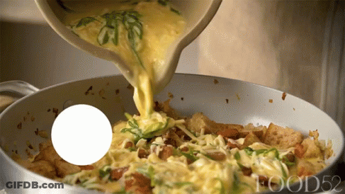 Food52 Is Printed On The Bottom Of A Pan GIF